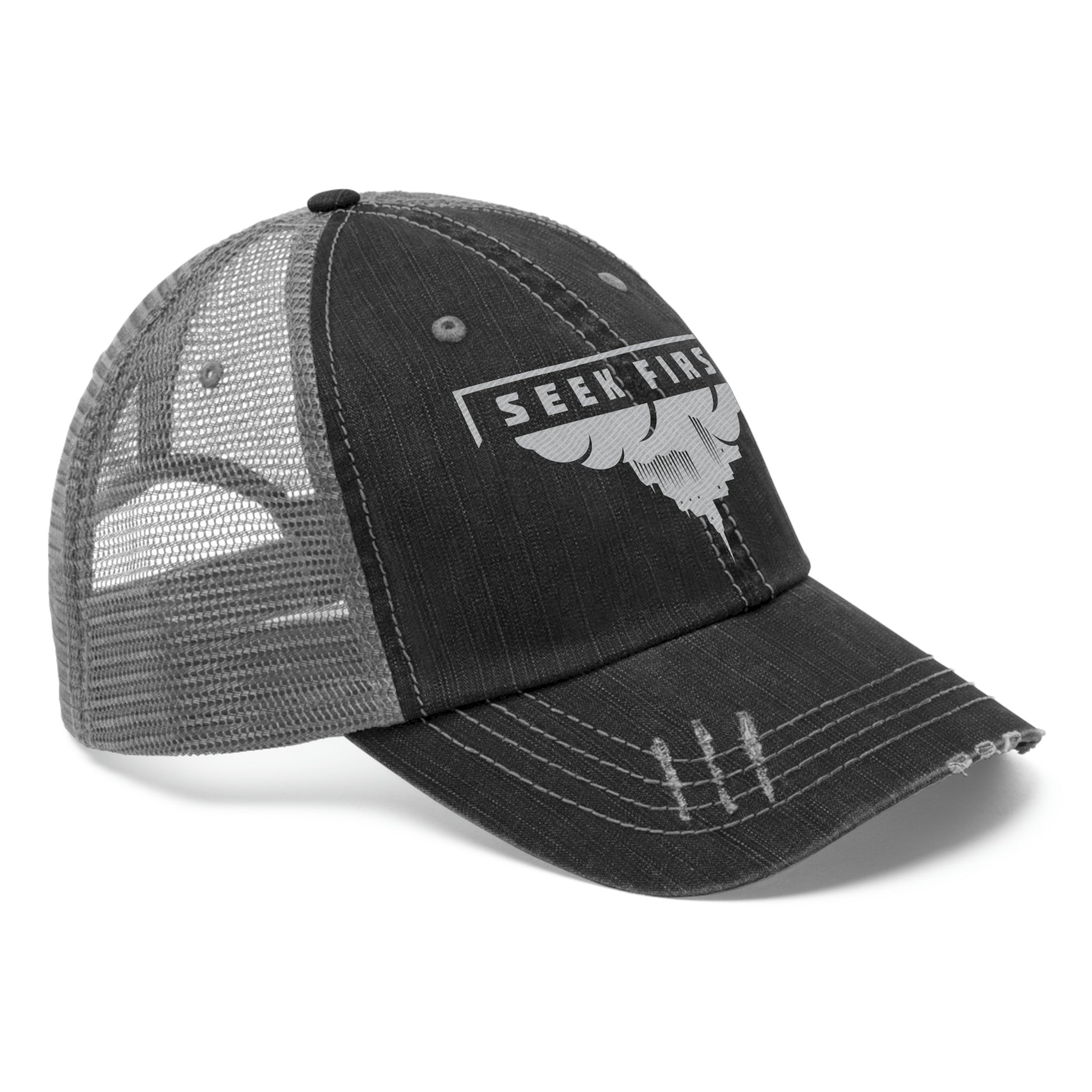 Seek First - Unisex Trucker Hat - Seek First