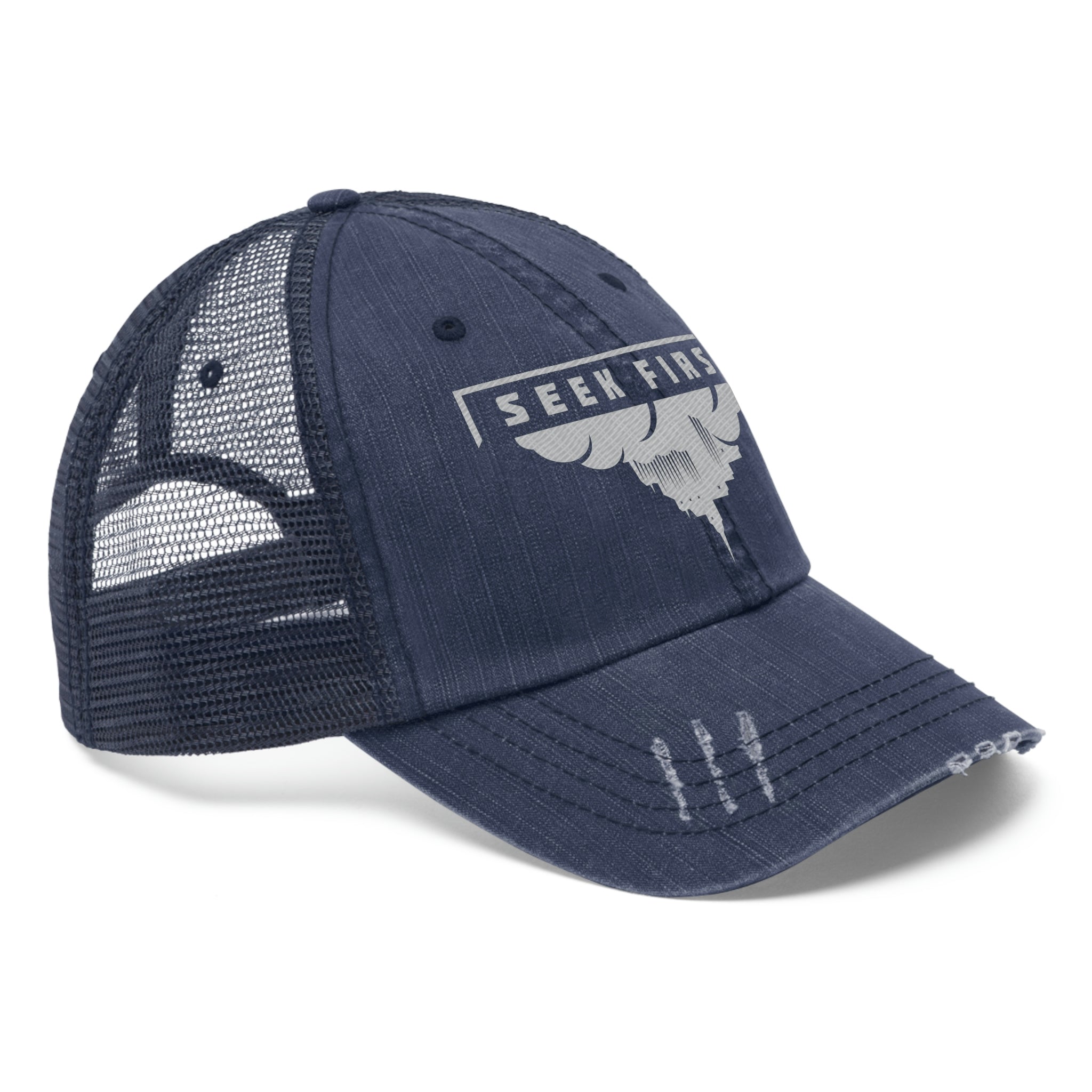 Seek First - Unisex Trucker Hat - Seek First